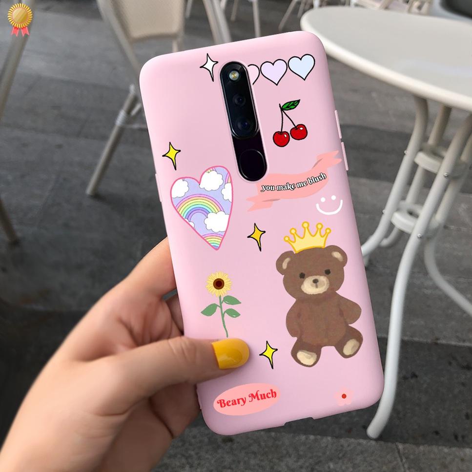Для Oppo F11 Pro F11Pro Чехол Задняя крышка Роскошный Милый Мультяшный Силиконовый Для OppoF11 OppoF11Pro Oppo F 11 F11 Pro F11Pro Чехол для телефона