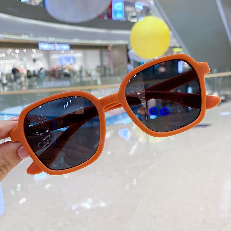 Модные детские солнцезащитные очки, квадратные детские солнцезащитные очки, стильные очки для мальчиков и девочек, очки для маленьких студентов, вечерние очки, UV400