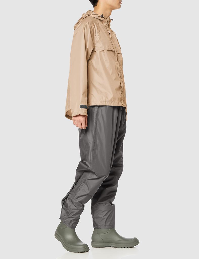 Mac Wide Rainsuit, Greige, Size L