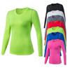 Yoga Shirt Women's Fitness Sports Tops Long Sleeve Jersey Female Gym Training Running T-shirt Sports Clothing