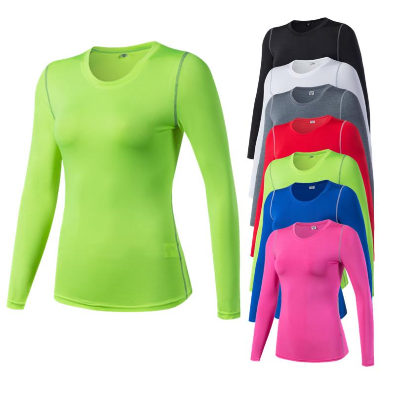 Yoga Shirt Women's Fitness Sports Tops Long Sleeve Jersey Female Gym Training Running T-shirt Sports Clothing