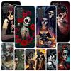 Чехол для телефона Catrina Красивая Девушка Роза Череп для Xiaomi Redmi Note 15 14 13 12S 12 11 Pro Plus 14S 11S 11E 10 10S 11T 5G Persona