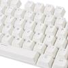 106 Keys Keycap Keyboard PBT Solid Color Backlight Key Caps Replacement Keycap for Mechanical Keyboard
