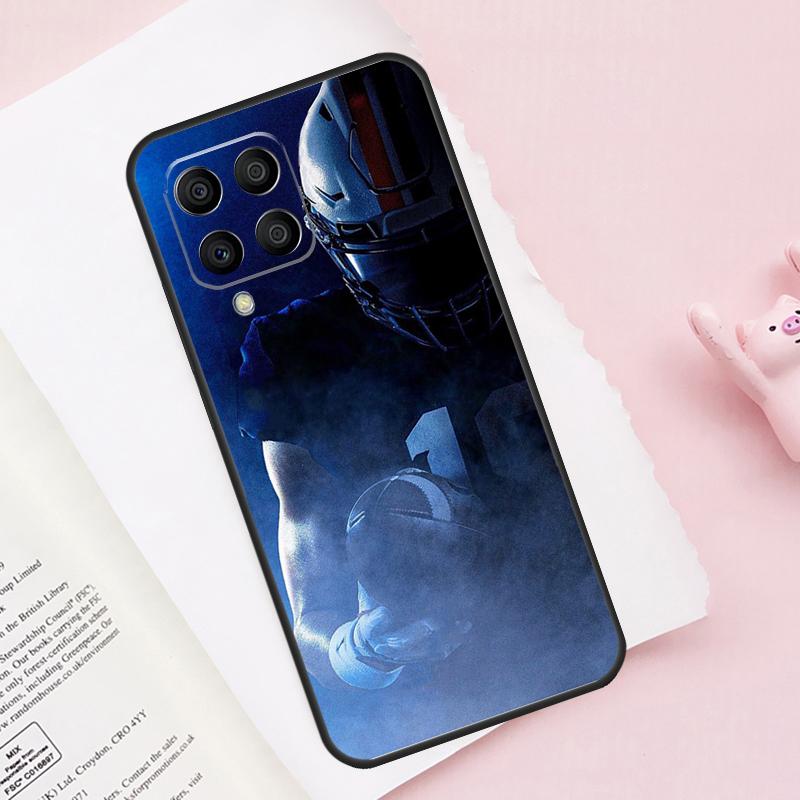 Чехол для американского футбола для Samsung Galaxy M52 M32 M12 M13 M53 M51 M31 M11 M14 M34 M54 M16 M36 M56 M15 M35 M55