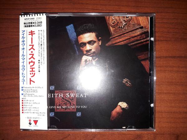 CD KEITH SWEAT Ill Give All My Love To You WPCP3466 Elektra 1990 Japan Rap HipHopRB Used