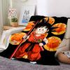 1 шт. Dragon Ball Z, Гоку Мягкое теплое плед-одеяло Одеяло для сна для дивана, софы, офиса, кровати, кемпинга, путешествий, Удобное