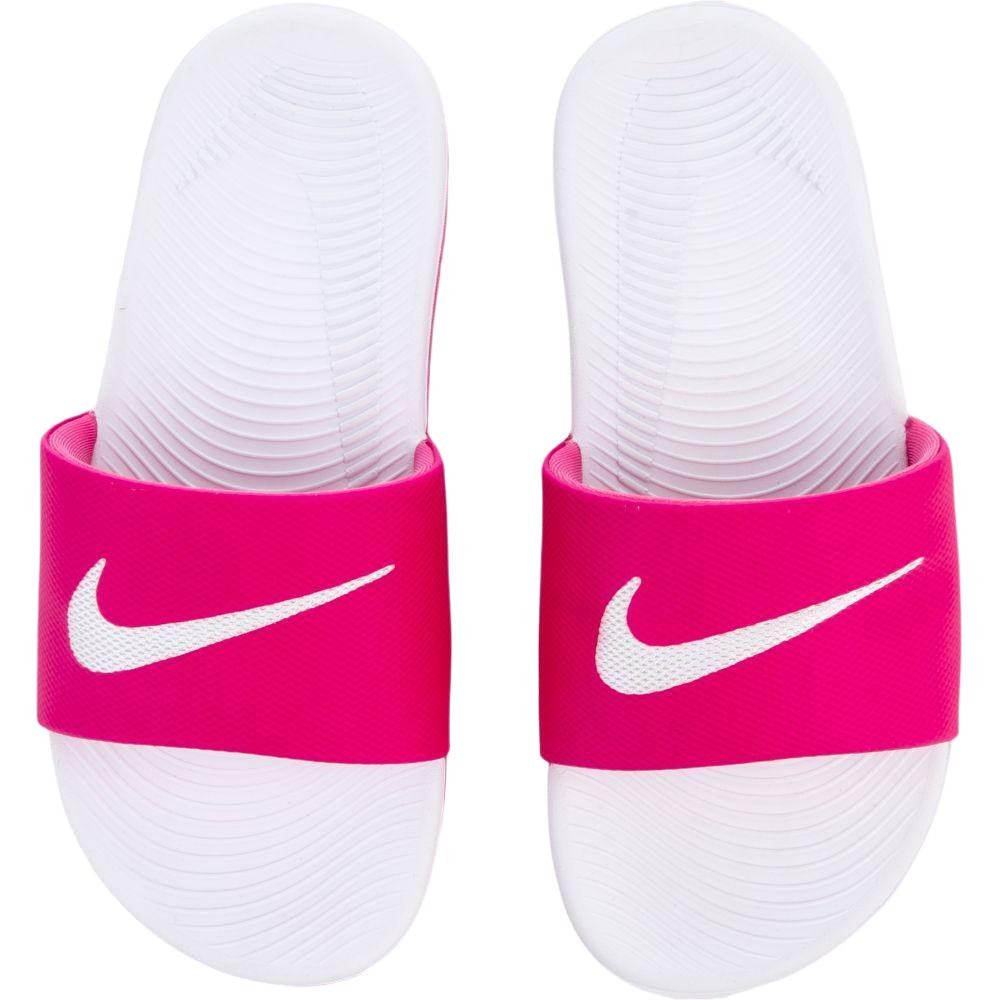 Nike Kawa Comfortable Versatile Refreshing Kids Home Slippers Kids Slippers Pink 819353-600