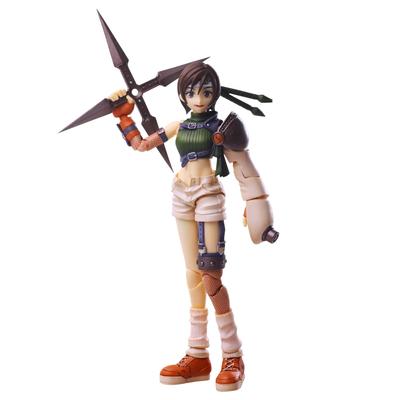 FINAL FANTASY VII BRING ARTS Юффи Кисараги раскрашенная ПВХ фигурка