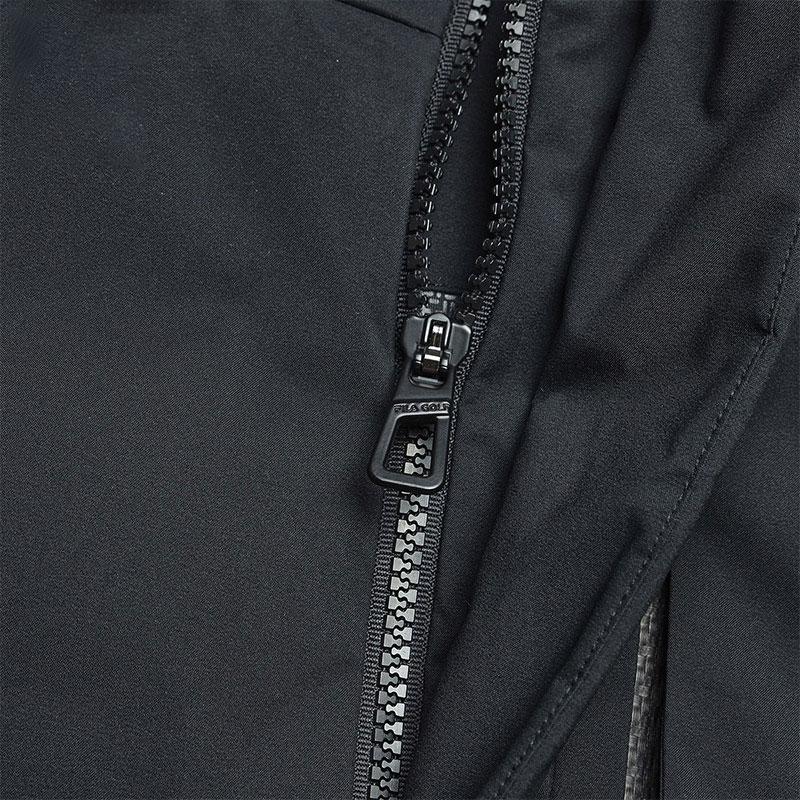 Fila Серия Гольф Однотонная Элитная Пуховая Куртка Миди с Капюшоном Мужская Верхняя Одежда Глубокий Черный A11M345903FBK