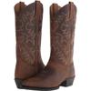 Embroidered  Heeled Men's Wood-root Mid-barrel  Boots Western Cowboy Boots Winter