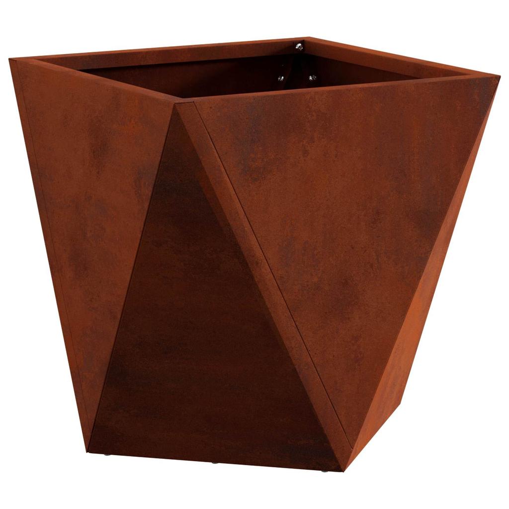 Rustic Planter Box 30 x 30 x 30 cm Weatherproof Steel