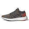 Pureboost Go J Sports Нескользящие Низкие Детские Беговые Кроссовки Серый Оранжевый Белый Подростки F34007