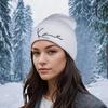 1 шт. Карл Кани Ретро Вязаная шапка с вышивкой букв Для мужчин и женщин Зимняя теплая Вязаная шапка с капюшоном Шапка для альпинизма