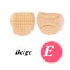 1 Pair Invisible Half Size Forefoot Cushion Women's High Heels Anti-slip Foot Protectors Soft and Durable Insoles Reduce Pain
