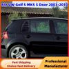 Пара спойлеров для заднего бокового окна для VW Golf 5 Golf 6 Golf 7 MK5 MK6 MK7 MK7.5 2003-2020, жалюзи, жалюзи, воздуховоды