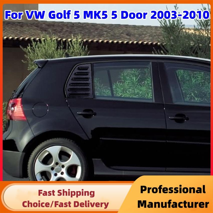 Пара спойлеров для заднего бокового окна для VW Golf 5 Golf 6 Golf 7 MK5 MK6 MK7 MK7.5 2003-2020, жалюзи, жалюзи, воздуховоды