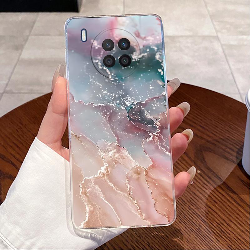 Чехол для Huawei Nova 8i Милый Роскошный Забавный Прозрачный Мягкий ТПУ Силиконовый Чехол для Huawei Honor 50 Honor50 Lite Nova8i 4G NTN-L22 Чехлы