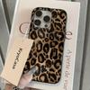Реалистичный дизайн леопардового принта Мягкий чехол для телефона для iPhone 17 16 15 14 Plus 13 12 11 Pro Max 7 8 SE2 16E 17 Air Ударопрочный чехол