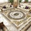 Роскошный ковер в европейском и американском стиле для гостиной, ковры большой площади 200x400 см, декор для спальни, прихожая, противоскользящий коврик для пола