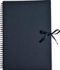 Scrapbooking Album - Artemio - 11007026 - A3 Black - Tying Ribbon - 1 Piece Included