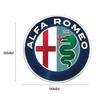 56mm Car exterior decoration wheel hub patch cover Badge Logo For Alfa Romeo giulia stelvio giulietta 159 147 156 166 Accessorie