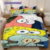 Spongebob Friends Room Bedding 1 Duvet Cover 2 Pillowcase Without Core Christmas Birthday Gift Bedding Set Duvet Cover And Pillowcase