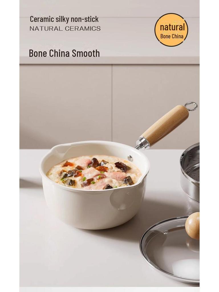 Универсальная керамическая кастрюля для молока и лапши для плиты