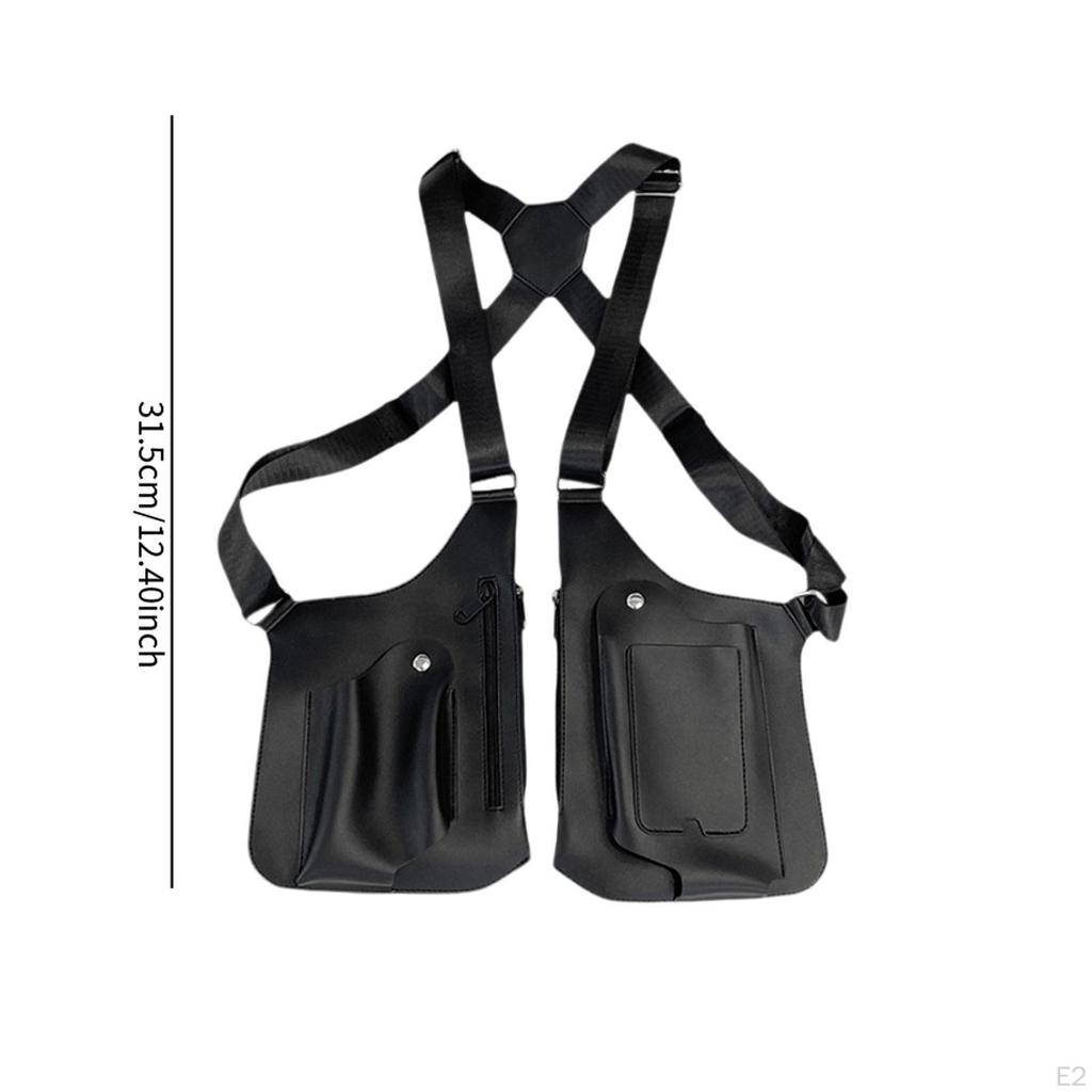 Сумка через плечо из искусственной кожи, стильная скрытая сумка для бега, косплей-вечеринки