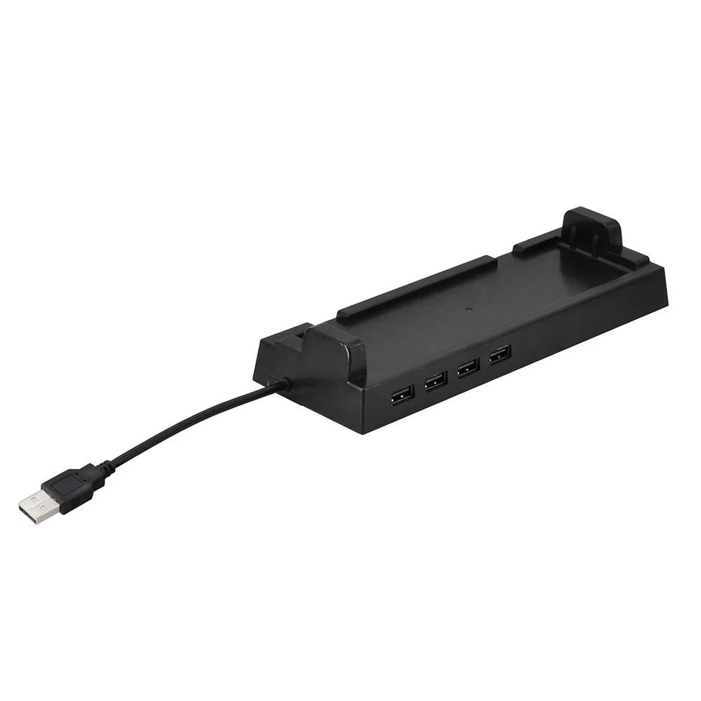 4 USB-портовый концентратор, внешний разветвитель, адаптер расширения, подставка для Nintendo Switch
