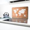GLASS PROTECTIVE PLATE FOR STOVE 80x52 MAP