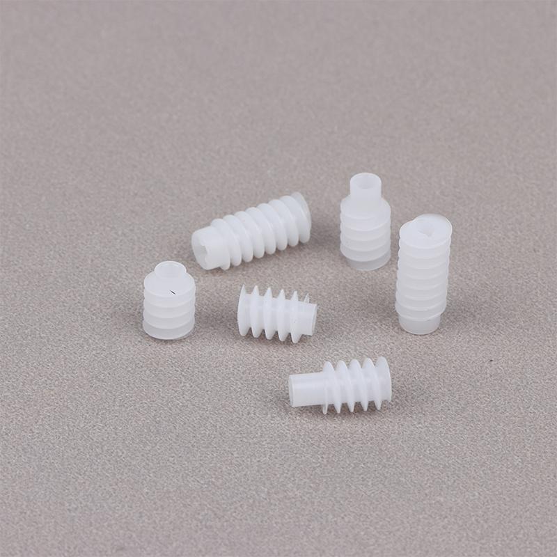 5Pcs M0.4 Plastic Worm For 2.0Mm Motor Shaft Electric Motor Replacement Parts For Remote Control Toy