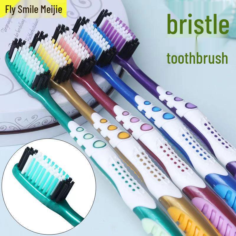 Зубная щетка Shuchen Advanced Soft Silk с густой щетиной для бережной чистки зубов и удаления пятен