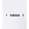 Gymshark Футболка свободного кроя Rest Day Essentials белая A2b5s Wb57