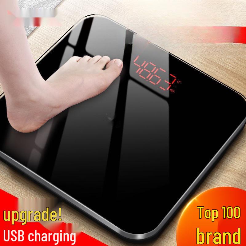 Rechargeable High-Precision Household Electronic Weight Scale, Durable and Compact with Free Shipping