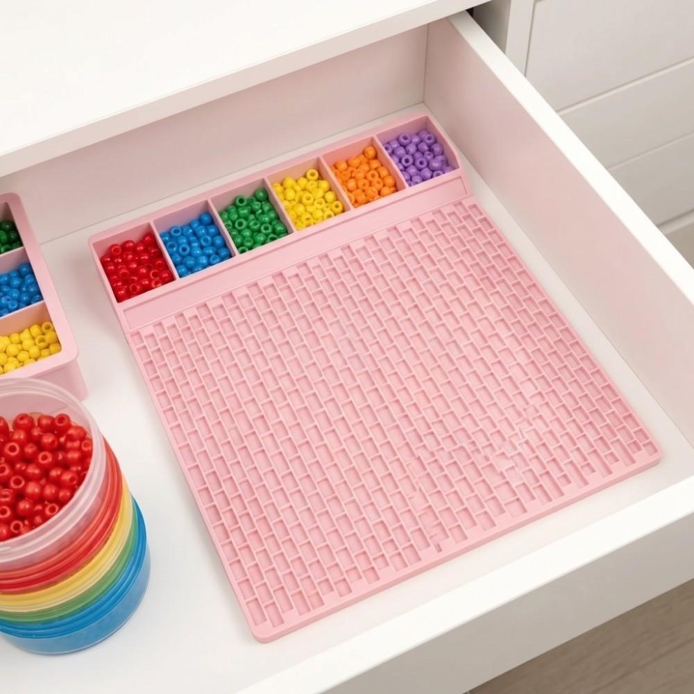 Large Capacity Bead Bracelet Board DIY Pony Bead Planning Tray Crafts DIY