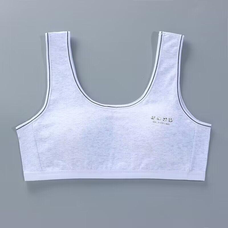 Бюстгальтер для детей, хлопковый тренировочный бюстгальтер для девочек, нижнее белье для подростков, нижнее белье для девочек 8–14 лет