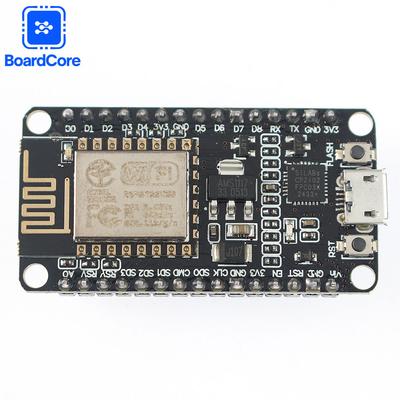Плата разработки NodeMCU Lua ESP8266 WiFi ESP-12E/F Модуль IoT Микропорт с платой расширения CP2102 для Arduino Умный дом