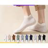 Men's Antibacterial Sweat-absorbing Summer Pure Cotton Socks, Men's Boat Socks, Short Socks, Antibacterial Breathable Mesh Socks