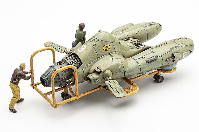 PLAMAX Maschinen Krieger Armored Fighter Falke Scale Assembled Plastic Model 1/35 Anti-Gravity Pkf.85 1/35