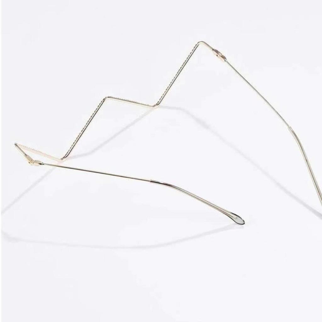 Стильные солнцезащитные очки для девочек и мальчиков, реквизит для фотосъемки в стиле хип-хоп, полуоправа без линз, стразы, очки в форме W