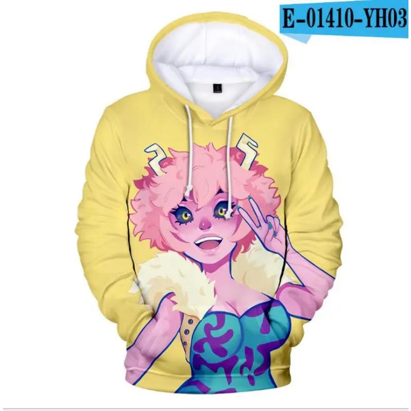 Моя геройская академия Мидория Изуку Всемогущий Косплей Костюм Школьная форма Boku No Hero Academia 3D принт Мужские толстовки с капюшоном