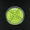 Mini Spirit Level Bubble Plastic Bullseye Bubble Level Accessories for Measuring Instrument 32*12mm