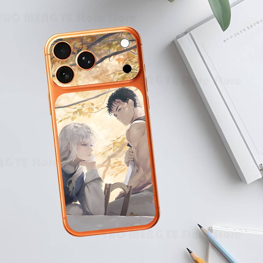 Аниме G-Guts Гриффит Для IPhone 17 Pro ProMax Полная задняя крышка Наклейка Wrap Skin Задняя защитная пленка-наклейка