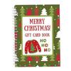 Merry Christmas Gift Card Book 10 Pages DIY Spiral Bound College Survival Gift Card Book Holder for Students Graduation Gifts