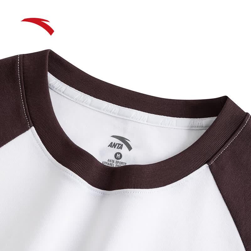 ANTA Women's Sorona Cooling Color-block Raglan T-shirt