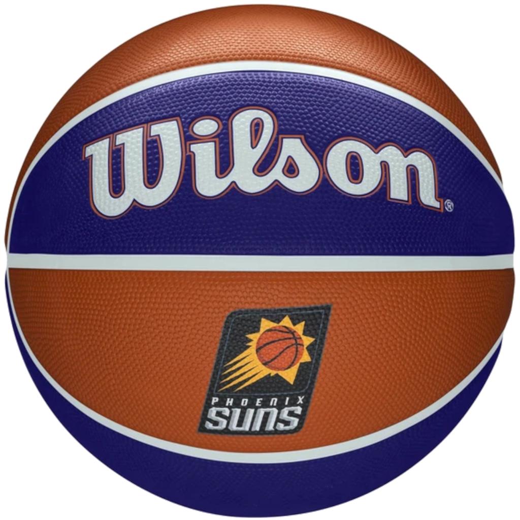 Wilson Мяч баскетбольный NBA Team Phoenix Suns, оранжевый, унисекс