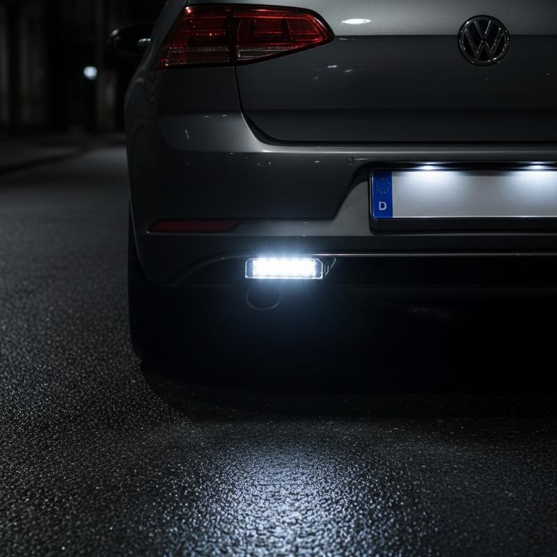 1/2 шт. Светодиодные фонари номерного знака 12 В для автомобиля CC Eos Golf 4 5 6 7 Светодиодные фонари номерного знака с Canbus Внешний аксессуар