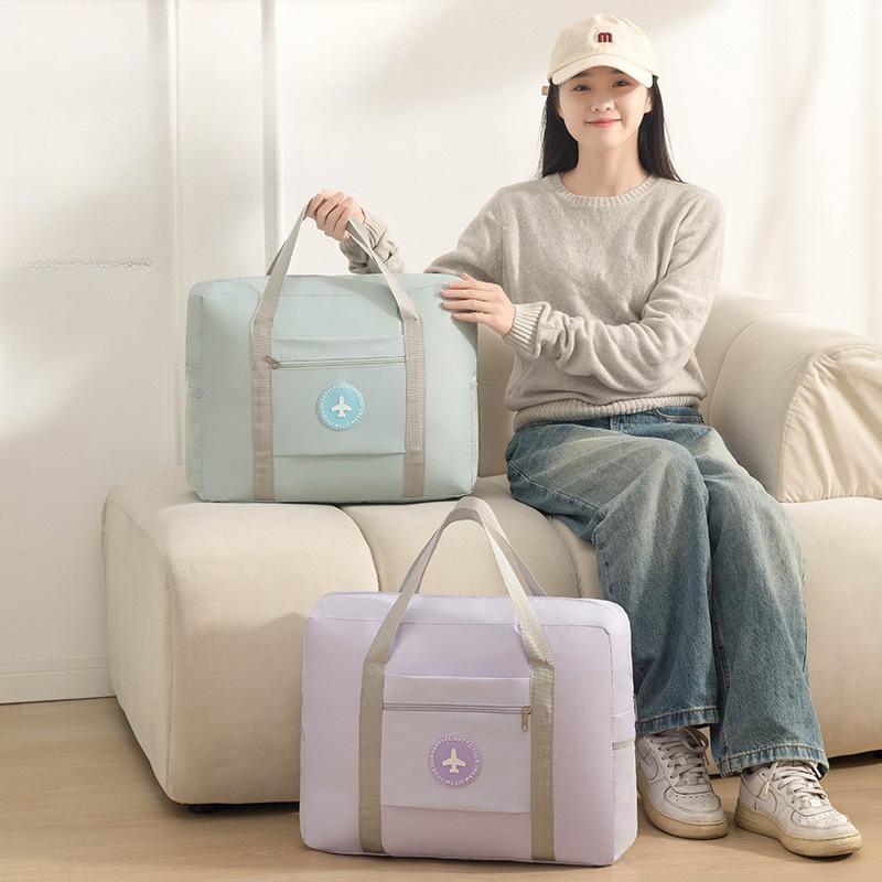 Large Capacity Foldable Travel Bag, Waterproof Portable Handheld Luggage Bag, Storage Bag
