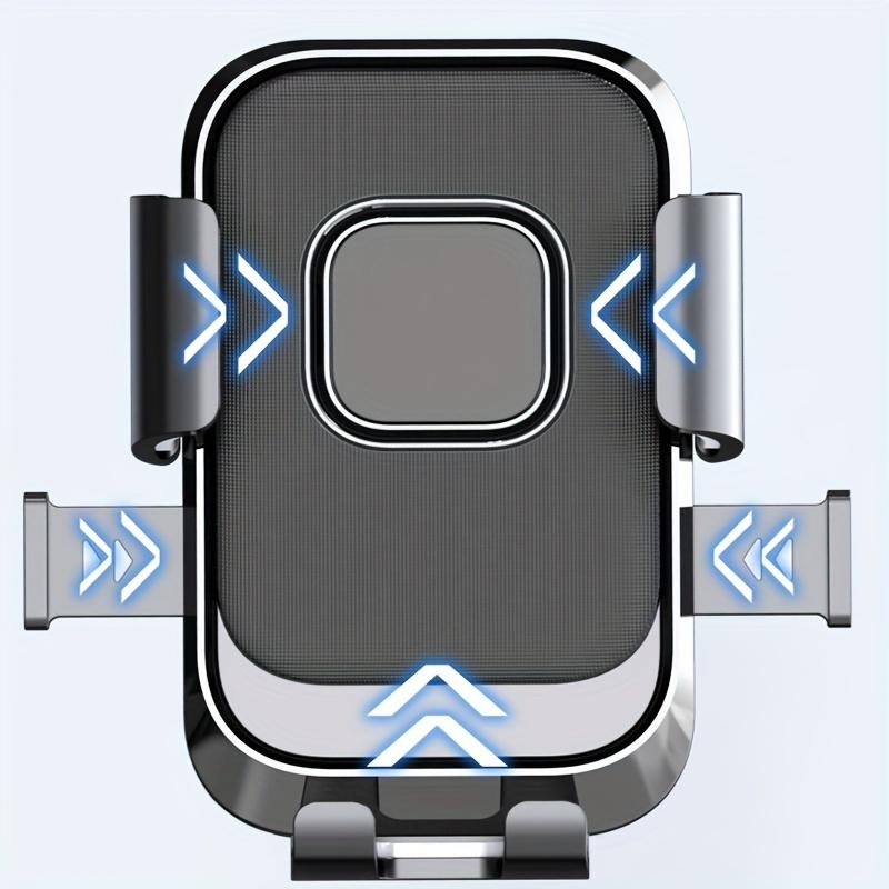 Крепление для телефона на мотоцикл и велосипед, быстрозажимной вращающийся противоударный держатель для телефона