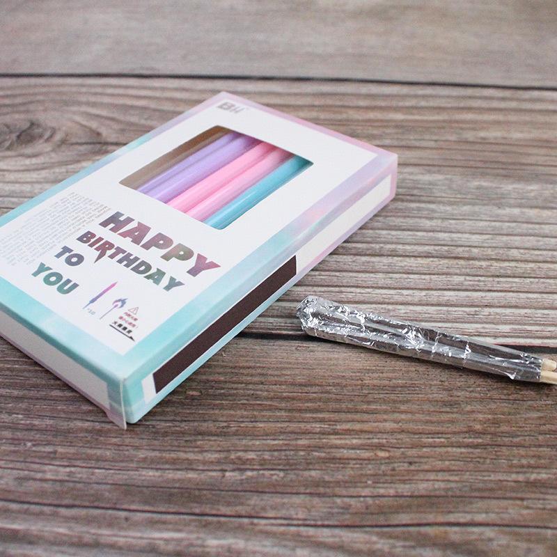 New Colorful Small Candles Decorate Cake Supplies Candles Birthday Party Wedding Decoration Candles